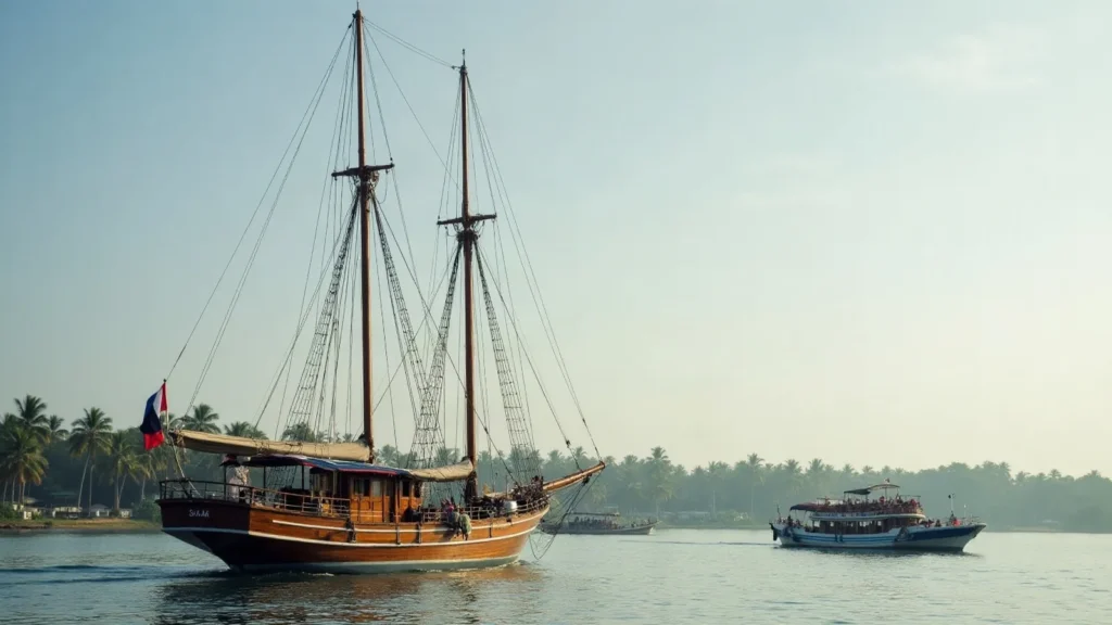 Anchoring Etiquette in Sorong's Working Roadstead