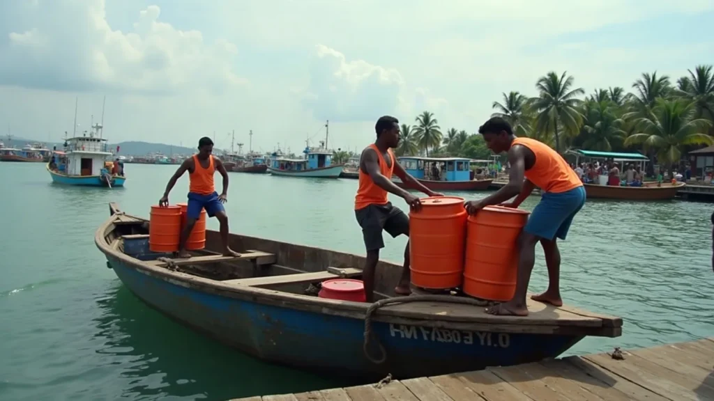 Bunkering in Sorong: Truck, Barge or Drum