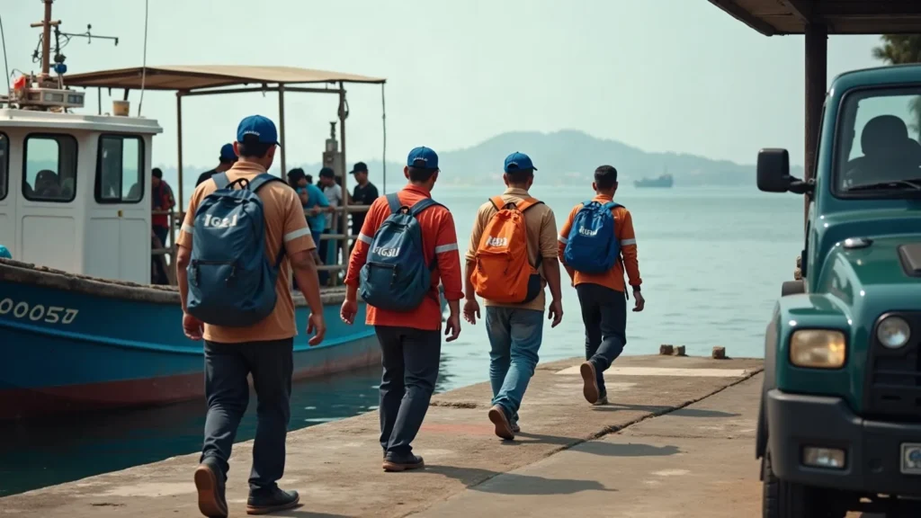 Ganti Kru & Jemput Tamu via Bandara DEO Sorong